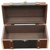 Vintiquewise Dresser Valet Leather Chest with Fabric Lining QI003018-25.S